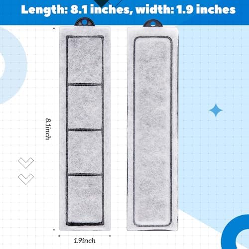 12 Pcs Aquarium Filter Cartridges Compatible with RF-S Filters
