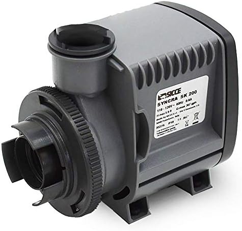 Sicce PSK 1000 Replacement Skimmer Pump 264 GPH (air) | Designed for Saltwater Aquarium Marine Use in Protein Skimmers | Silent Operation, Low Heat, Maximum Efficiency & Reliability