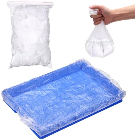 Disposable Bird Cage Liners Plastic Film for 35"x24" Pallet 30Pcs