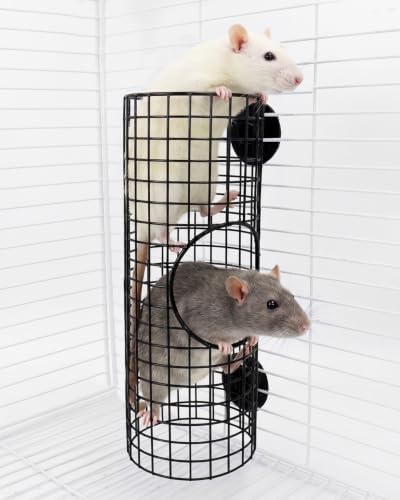 Rat Tunnel Tube with Peek Hole, Chew Resistant & No Collapsing