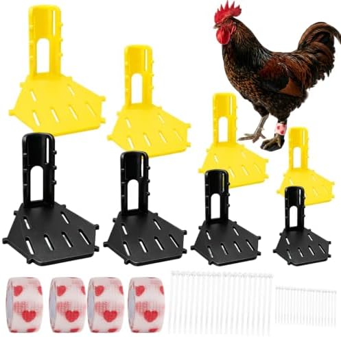 8PCS Chicken Leg Splint,Adjustable Chicken Splint for Ducks,Geese for Brace