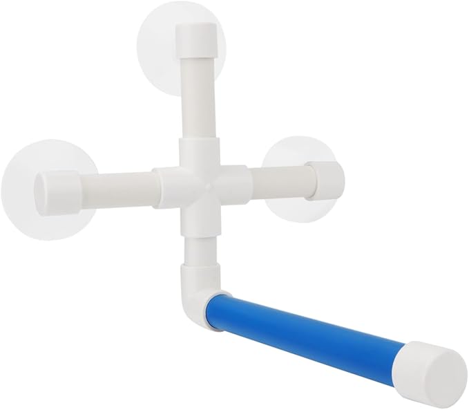 Hypeety Pet Parrot Bath Perches Rack Suction Cup Bird Window and Shower Perch - Image 6