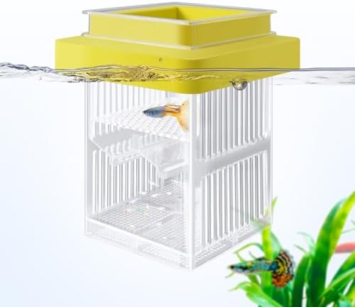 Floating Aquarium Breeding Box with Hatchery Box and Isolation Box