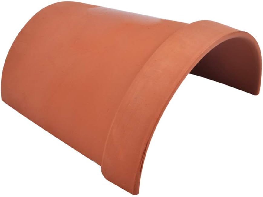 Reptile Habitat Décor Hideouts Basking Platform for Aquatic Turtles Critter Cavern Log Hideaway for Tortoise Frog Aquarium Fish Lizard Bearded Dragon Hides and Caves