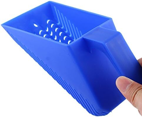 XMHF Plastic Aquarium Fish Tank Garden Sand Scraper Cleaning Pan Scoop Shovel