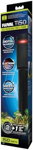 Fluval T150 Fully Electronic Heater for Freshwater Aquariums up to 45 Gal.