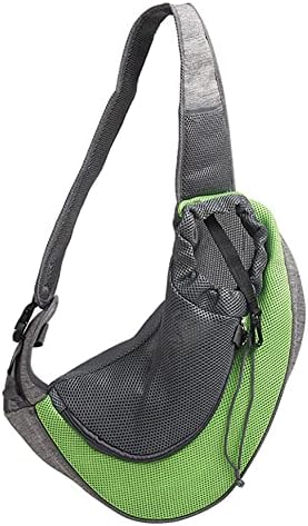 JiangYanus Dog Carrier Sling, Hand Free Dog Papoose with Adjustable Strap