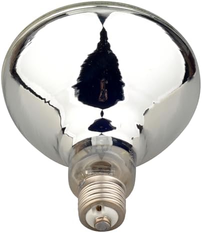 Sundew Mercury Vapor UVB Reptile Bulb 100W, PAR38 120V E26 – Coated Glass UVB Heat Lamp (100, Watts)
