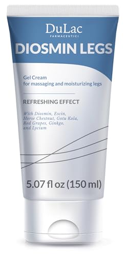 Dulac - Diosmin Legs, Refreshing Gel Cream for Daily Leg Care, 5.07 Fl Oz