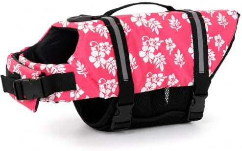 Dog Life Jacket Swimming Vest - Small Puppy Pool Float, Cat Boating Clothes
