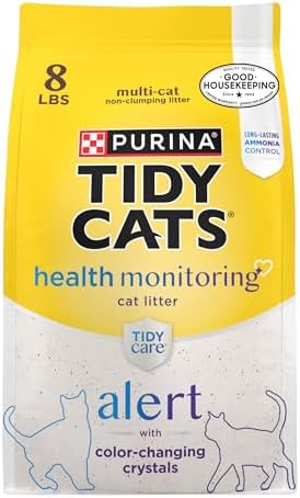 Purina Tidy Cats Care Alert Health Monitoring Litter, 8 lb