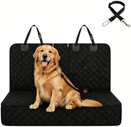 Car Back Seat Cover for Dog,Waterproof Nonslip Car Seat Protector