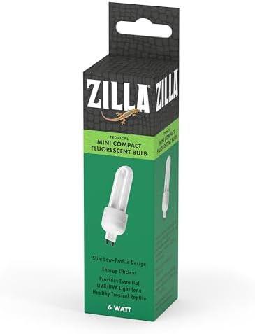 Zilla Mini Compact Fluorescent UVB Bulb, Desert, One Size