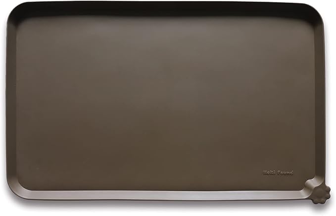 Hoki Found Large Silicone Pet Food Mats Tray by Hoki+Found