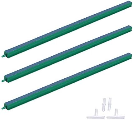 ALEGI Fish Tank Air Bubble 3-Piece Air Stone Bars for Aquarium,16 inch