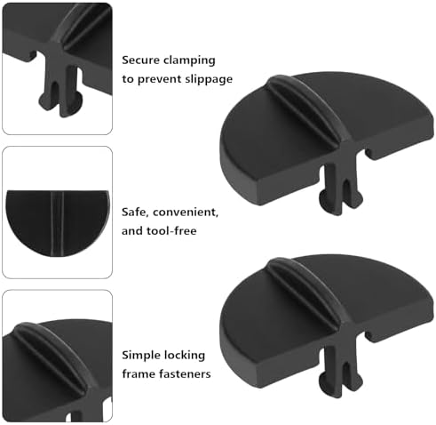 Enclosures Lid Clip Compatible with Exo Terra, for Terrariums and Animal Cages, Easy-Lock Frame Fastener(2Pcs)