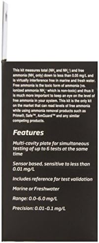 Seachem MultiTest: Ammonia 75 Tests