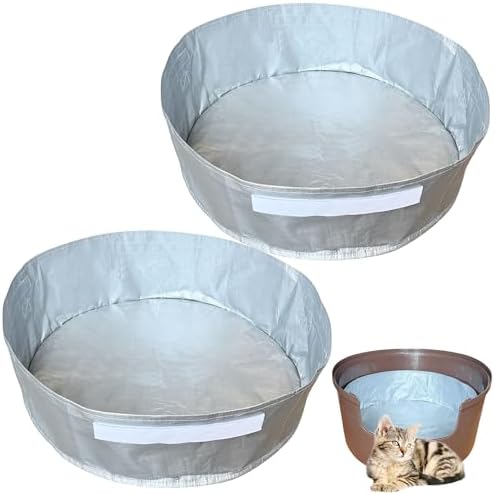 2 Pack Reusable Liners Compatible with Hidden Plant Litter Box