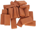40pcs red Brick Mini Bricks Aquarium Decor Stone Rockery Landscaping Fish Tank Decor Base for Water and Land Tank Turtle Tank Landscape