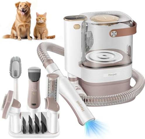 Mavpet 3.2L Dog Grooming Kit & Vacuum Suction