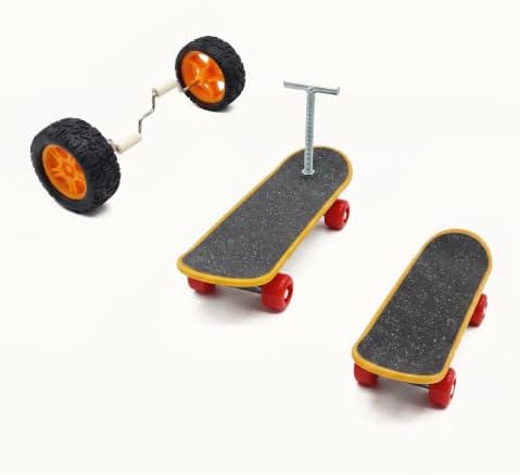 Parrot Training Toys Set 3 Pack Progressive Trick Skateboard Props