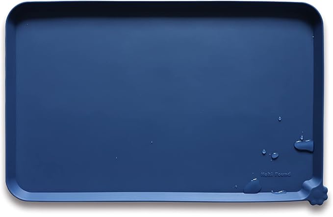 Hoki Found L Silicone Pet Food Mats by Hoki+Found