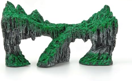 Artificial Large Aquarium Aquascaping Rock, 11" Resin Fish Tank Decor Stone