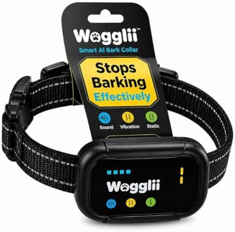 Dog Shock Collar with Bark Counter