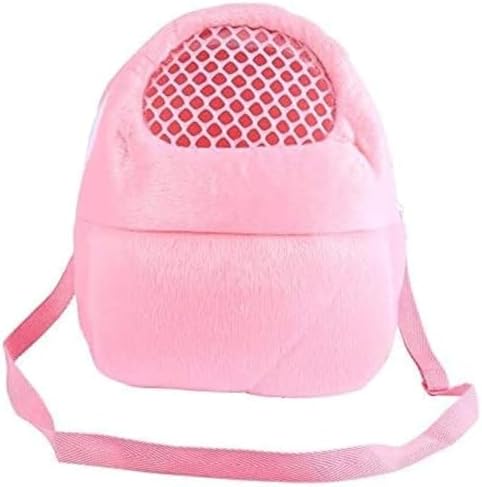 Litewoo Sugar Glider Carrier Travel Bag, Breathable Portable Pouch (Pink)