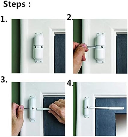 Door Closer Automatic Safety Spring Door Closer – Easy to Install to Convert - Image 2