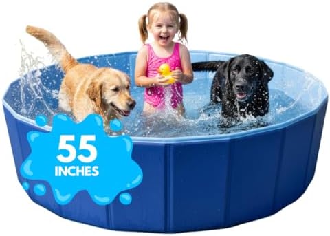 Consumable Corner - Collapsible Dog Swimming Pool - for Swimming & Bathing
