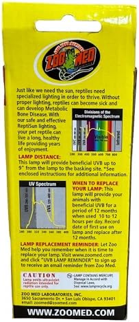 Zoo Med Reptisun 10.0 Uvb Mini Compact Fluorescent 13 Watt, Pack of 2