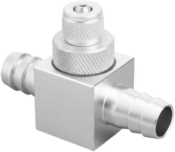 Aquarium Inline CO2 Diffuser, 0.5/0.6/0.8Inch Aquascaping Tank External Canister Filter Accessory with Check Valve for Planted Tanks
