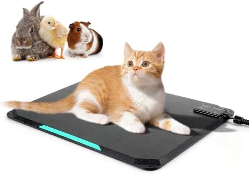 Outdoor Cat Heating Pad, Waterproof Housing, 16.5" x 11.8", 35W