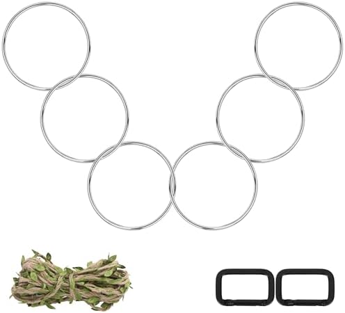 Snake Climbing Rings for Ball Python, 6 Rings