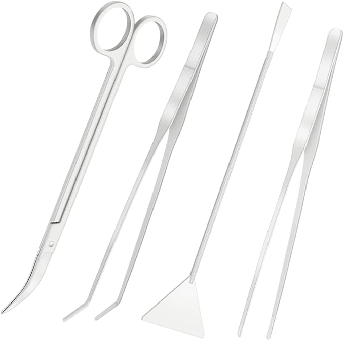 LILYS PET Stainless Steel Aquarium Tank Aquatic Plant Tools Sets by LILYS+PET