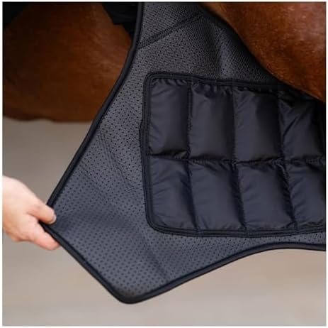 Professional's Choice Stifle Ice Wrap | Neoprene Exterior Insulates Gel Pockets Keeping Wrap Cold Longer