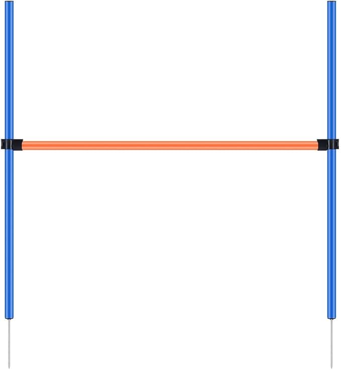PAWISE Dog Agility Training Equipment, Pet Training Hurdles & Weave Poles Set - Image 6