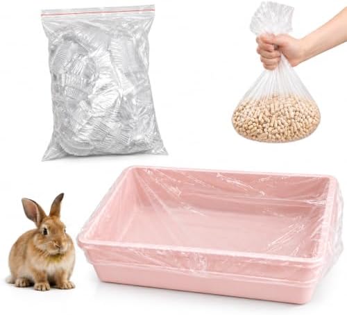 50 Pcs Disposable Small Animal Cage Liners
