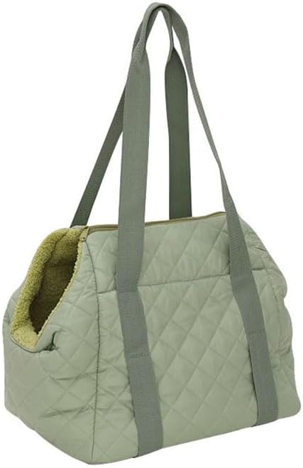 2-in-1 Convertible Pet Carrier & Bed, Soft-Sided Portable Travel Tote with Safety Tether, Pet Car Seat, for Small Dogs & Cats, Soft Plush Inner Lining, Ideal for Car Travel, Shopping