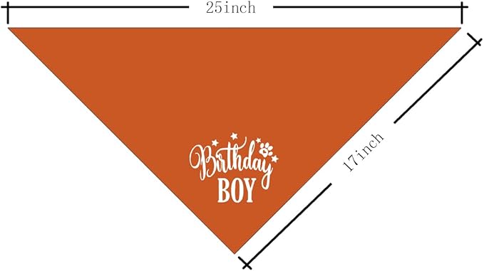 Birthday Boy Dog Bandanas - Image 2
