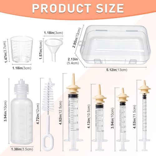 Newborn Puppies&Kittens Silicone Nipples FeedingSet&Small Animal NursingKit