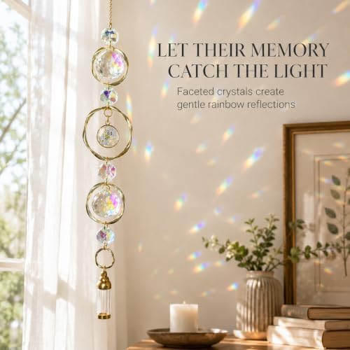 Memorial Urn Suncatcher Cat Dog Memorial Sympathy Gifts