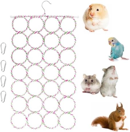 Rat Hammock for Cage Bird Bridge Perch Hamster Climbing Toy Rats Ladder