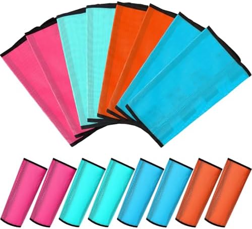 Sweetude16 Pcs Mesh Fly Boot for Horse, Orange, Pink, Blue and Dutch Green,