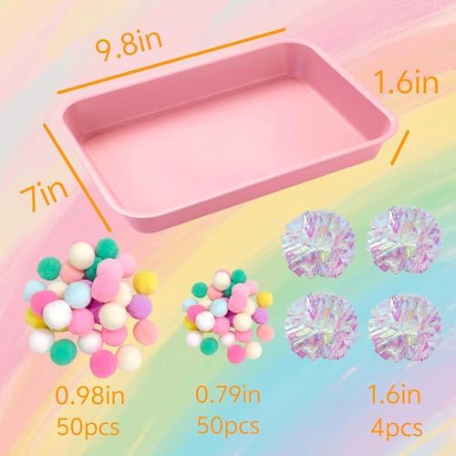Hedgehog Dig Box Tray Set Hedgehog Cage Accessories Funny Balls for Small Animal Hedgehogs Hamsters Ferrets Guinea Pigs