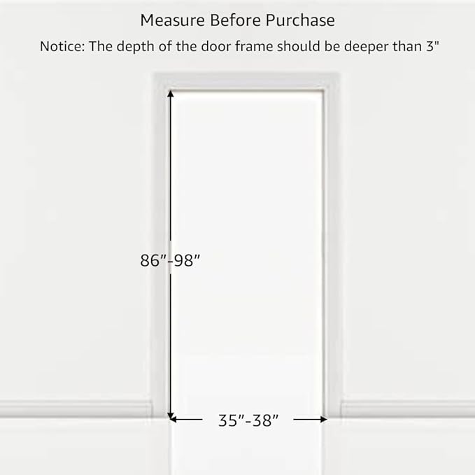 unipaws 86" High Extra Tall Cat Gate, Auto Closing and No Drilling Safety Gate - Image 7
