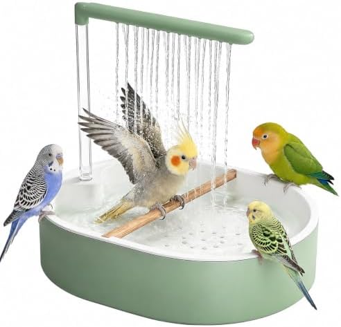 Pacify Automatic Bird Bath Fountain for Parrots & Birds