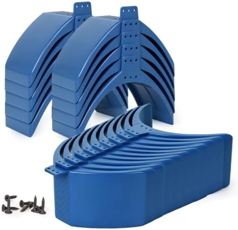 Plastic Dove Rest Stand, Lightweight Pigeon Perch, Roost Holder, Birdcage Accessory for Parrots and Other Birds, 20 Pcs (20, Blue)