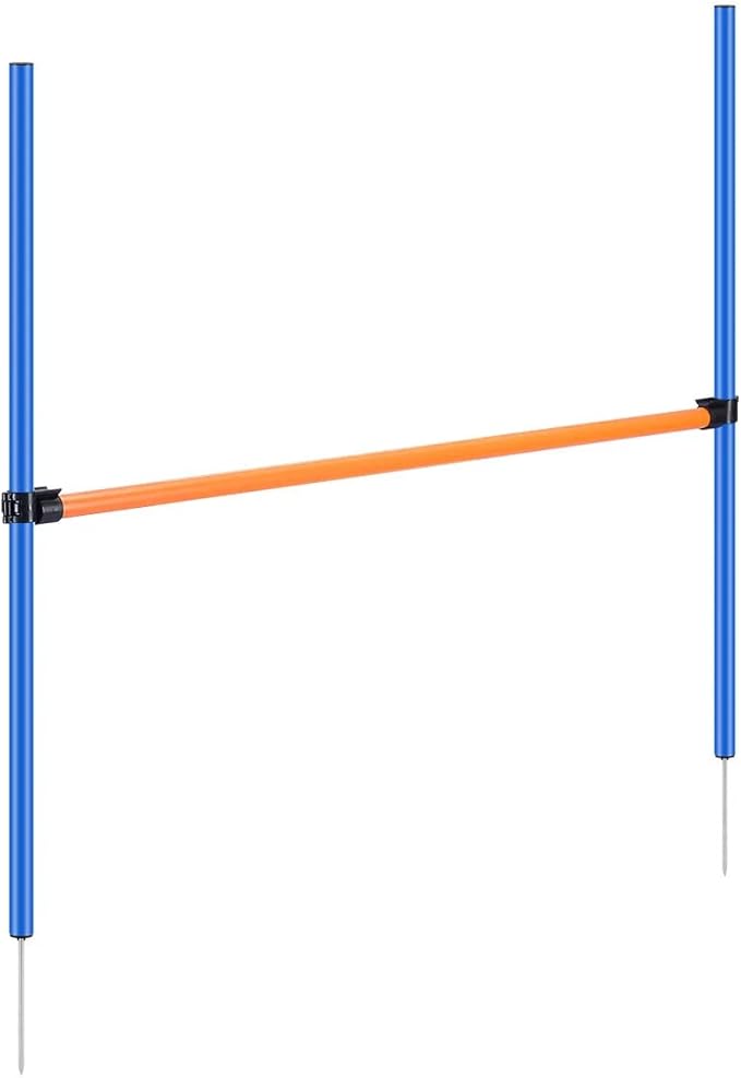 PAWISE Dog Agility Training Equipment, Pet Training Hurdles & Weave Poles Set - Image 5
